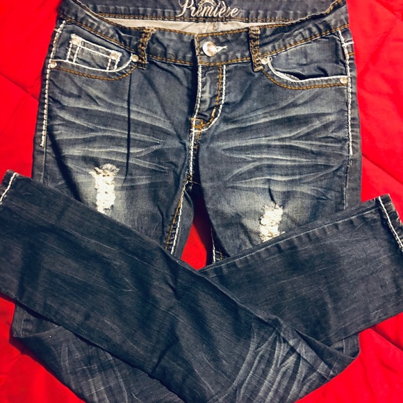 Woman’s Premier distressed jeans from Rue 21 - Picture 2 of 5